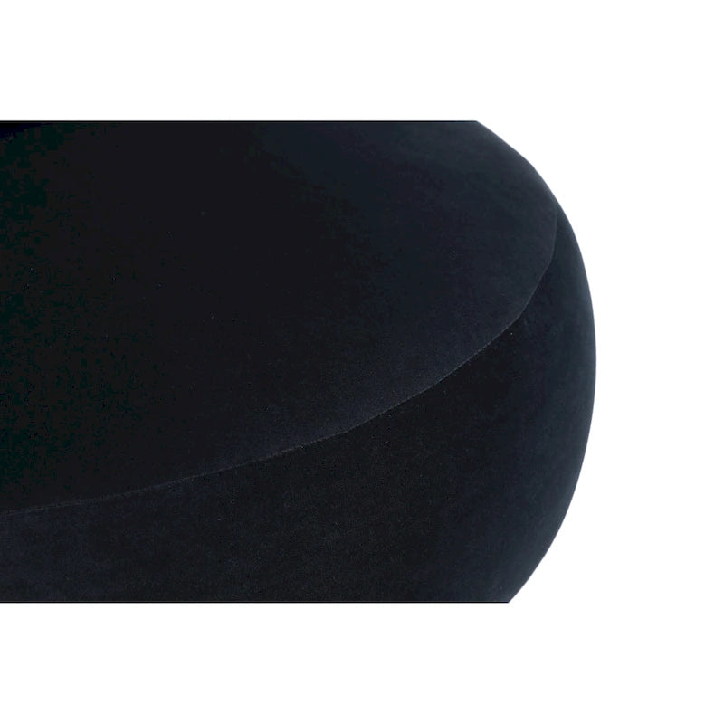Fabric Swivel Round Barrel Chair