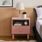 Single drawer bedside table,wooden bedside table, bedside table with drawer, compact bedside table, Nordic style bedside table