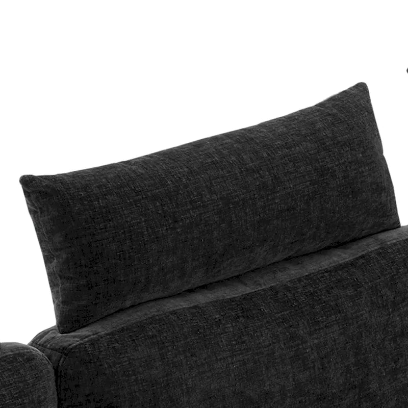 89 Chenille Sectional Sofa Couch With Extra Wide Chaise For Livingroom