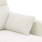 89 Chenille Sectional Sofa Couch With Extra Wide Chaise For Livingroom