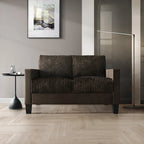CraftPorch Corduroy Mid-Century Modern Velvet Upholstered 2-Piece Living Room Set
