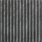 CraftPorch Corduroy Mid-Century Modern Velvet Upholstered 2-Piece Living Room Set