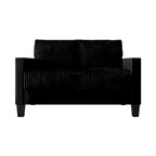 CraftPorch Corduroy Mid-Century Modern Velvet Upholstered 2-Piece Living Room Set