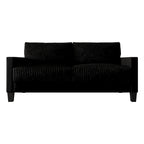 CraftPorch Corduroy Mid-Century Modern Velvet Upholstered 2-Piece Living Room Set