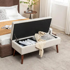 Storage Bench with Storage Bench for Bedroom End of Bed Bench Foot of Bed Bench Entryway Bench Storage Ottoman Bench