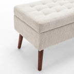 Storage Bench with Storage Bench for Bedroom End of Bed Bench Foot of Bed Bench Entryway Bench Storage Ottoman Bench