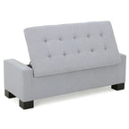 Modern Upholstered Storage Bench for Living Room Entryway
