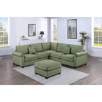 Poundex 4-pcs Sectional