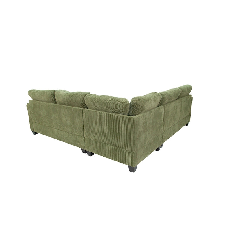 Poundex 4-pcs Sectional