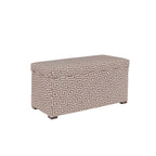 Angela Transitional Wood Storage Bench