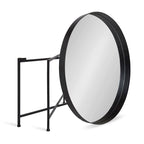 Kate and Laurel Celia Round Metal Coffee Table - 28.25x28.25x19