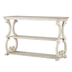 Lorraine Wood Scroll TV Stand Sofa Table by iNSPIRE Q Classic