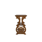 Lorraine Wood Scroll TV Stand Sofa Table by iNSPIRE Q Classic