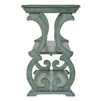 Lorraine Wood Scroll TV Stand Sofa Table by iNSPIRE Q Classic