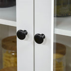 Freestanding Kitchen Storage Cabinet w/ Adjustable Shelves and Drawers - N/A