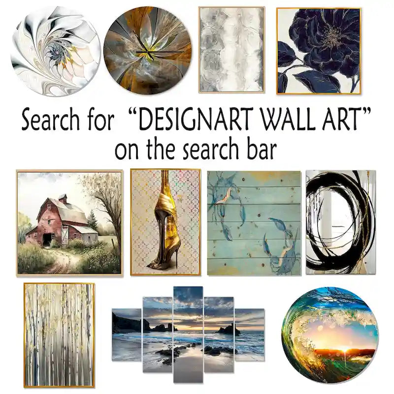 Designart  Marble Serenity Colorful Gray Watercolor Waves I  Upholstered Abstract Shapes Accent Chair and Modern Arm Chair
