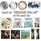Designart  Marble Serenity Colorful Gray Watercolor Waves I  Upholstered Abstract Shapes Accent Chair and Modern Arm Chair