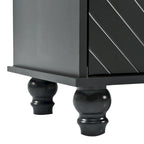 47.2 Entryway Bench with Coat Rack, Cushion and 4 Sturdy Hooks for Hallway, Entryway, Living Room