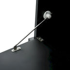 47.2 Entryway Bench with Coat Rack, Cushion and 4 Sturdy Hooks for Hallway, Entryway, Living Room