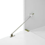 47.2 Entryway Bench with Coat Rack, Cushion and 4 Sturdy Hooks for Hallway, Entryway, Living Room