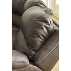 Signature Design by Ashley Dunleith Brown 5-Piece Power Reclining Sectional - 123W x 123D x 43H