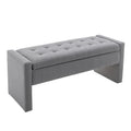Porthos Home Etta Boucle Fabric Storage Bench