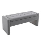Porthos Home Etta Boucle Fabric Storage Bench