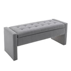 Porthos Home Etta Boucle Fabric Storage Bench