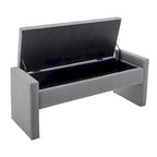 Porthos Home Etta Boucle Fabric Storage Bench