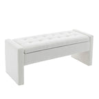 Porthos Home Etta Boucle Fabric Storage Bench