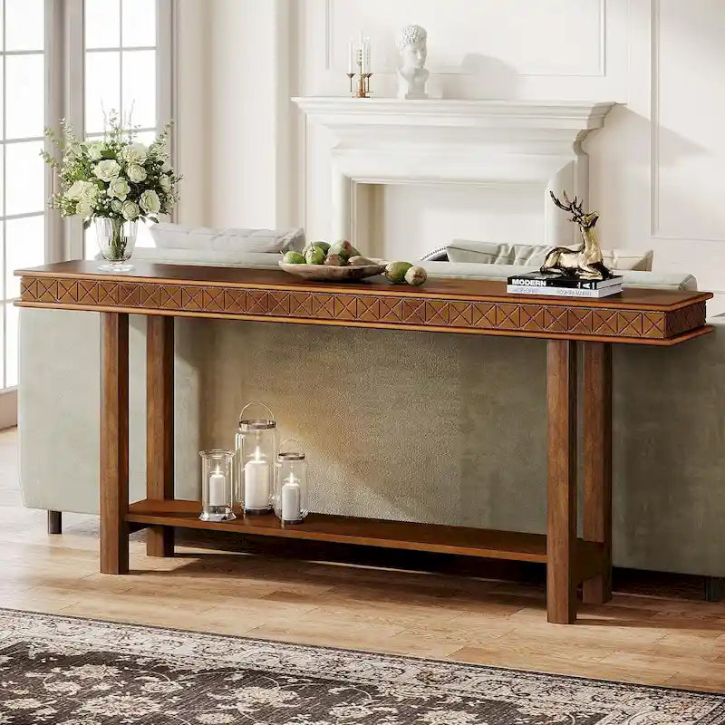 70.9 Inches Long Console Sofa Table for Living Room