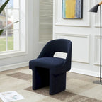 Boucle Modern Elegant Upholstered Accent Chair with MDF Wood Frame for Home Office Living Room & Bedroom