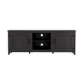 Mieres TV Stand for 75 Inch TV, Entertainment Center with Two Doors and 4 Open Storage Compartments TV Console Media Cabinet