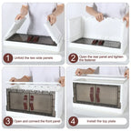 Plastic Storage Cabinet with Lids