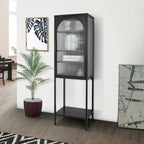Tempered Glass Door Cabinet