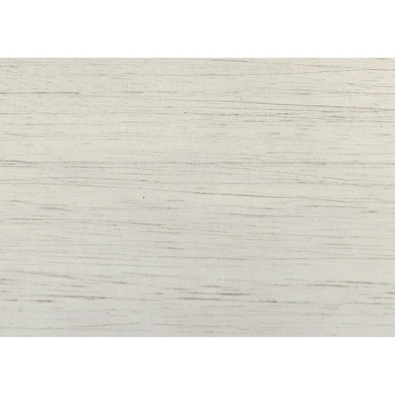 Rome 48 Inch Cocktail Coffee Table, 2 Drawers, White and Brown, Solid Wood