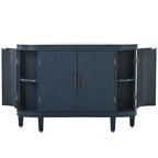 33.50 in. H Storage Cabinet with Antique Pattern Doors