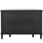 33.50 in. H Storage Cabinet with Antique Pattern Doors