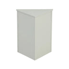 Corner Triangle Bathroom Storage Cabinet with Adjustable Shelves, Freestanding Floor Cabinet, Accent Cabinet for Living Room