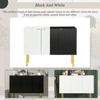 47 Wide Wood 3-door Sideboard