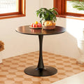 Mid-Century Modern Round Tulip Dining Table