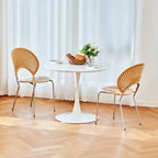 Mid-Century Modern Round Tulip Dining Table