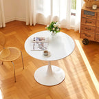 Mid-Century Modern Round Tulip Dining Table