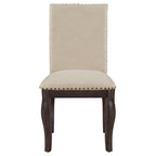 5-Piece Dining Set with Round Extendable Dining Table and Chairs