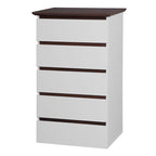 RR Tall White Dresser for Bedroom