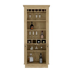 Bar Cabinet, Four built-in wine racks for Living Room