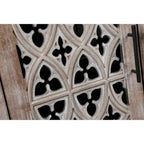 Hollow Four Door Antique Cabinet Sideboard Storage Cabinet
