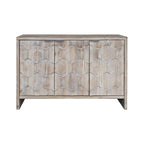 Farmhouse Style 3 Door Wooden Cabinet