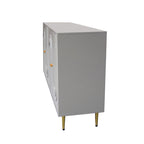 Lacquered 4 Door Wooden Sideboard