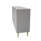 Modern Lacquered 4 Door Wooden Cabinet Sideboard Buffet